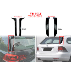 Два вида страничен спойлер за багажник на VW Golf MK6 - DV37 DV38